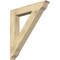 Ekena Millwork Traditional Traditional Rough Sawn Bracket, Douglas Fir, 6"W x 40"D x 44"H BKT06X40X44TRA01RDF - alternate 1